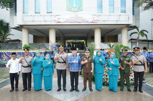 Upacara Hari Kesaktian Pancasila di Jakarta Utara Berlangsung Khidmat