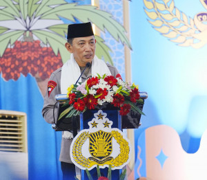 Safari Ramadhan di Sumsel, Kapolri: Jangan Terpancing Isu yang Memecah Persatuan!