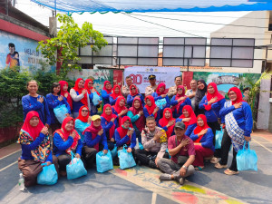 Meriahkan HUT Bhayangkara Ke-80, Polsek Cilincing Gelar Lomba Bersama Warga