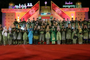 Danlanal Bintan Hadiri Pembukaan MTQH XIX Tingkat Kota Tanjungpinang