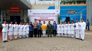 Upacara Peringatan 80 Tahun Rapat Raksasa Ikada Digelar di Kecamatan Penjaringan