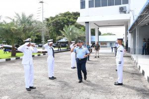 Danlanal Sabang Terima Kunjungan Dansesko TNI Beserta Rombongan