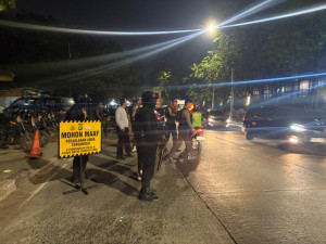 Patroli Jaga Jakarta Polres Metro Jakarta Utara Sisir Sejumlah Titik Rawan, Situasi Tetap Kondusif Hingga Pagi