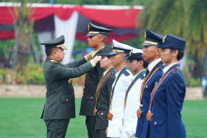 Panglima TNI Lantik 260 Perwira Prajurit Karier Progsus TA 2026