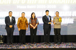 Polsek Metro Penjaringan Amankan Pelantikan Pengurus HIPMI Jakarta Utara 2025 - 2028