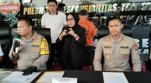 Polres Metro Bekasi Kota Amankan Pria Paruh Baya Lakukan Aksi Tidak Senonoh Terhadap Anak