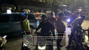 Polsek Bekasi Barat Intensifkan Razia Stasioner dan Patroli Cegah Kejahatan Jalanan serta Tawuran