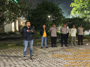 Kapolsek Cilincing Gelar Apel KRYD, Antisipasi Tawuran dan Kejahatan Jalanan