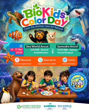 BioKids Color Day, Cara Seru Anak Belajar Cintai Satwa dan Alam di Ancol