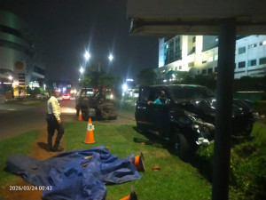 Repon Cepat Polisi Tangani Kecelakaan Beruntun di PIK, Fortuner Tabrak Sejumlah Kendaraan: 1 Tewas