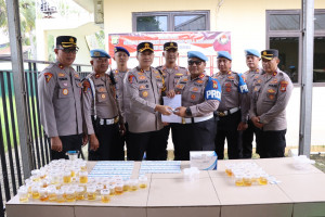 Polres Kepulauan Seribu Gelar Pengecekan Urine Seluruh Anggota, Hasil Negatif Narkoba