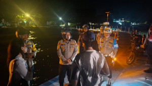Cegah 3C, Polsek Kepulauan Seribu Selatan Intensifkan Patroli Malam dan Sosialisasi Call Center 110