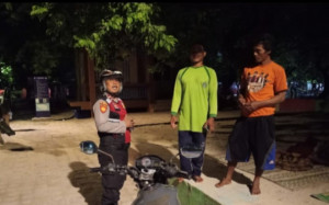 Polsek Kepulauan Seribu Selatan Gelar Patroli Malam Aman Nusa l 2025 Jaga Keamanan dan Sosialisasi Layanan 110