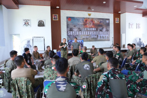 Marfor Berbagi Ilmu Jungle Operation dan Fire Support Team Pada Latgabma SGS 2026