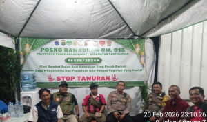 Polsek Pademangan Dirikan Pos Pantau Ramadan 2026, Perkuat Sinergi bersama 3 Pilar Cegah Tawuran