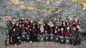 Lewat ‘Senyum Jakarta’, Kodam Jaya Rajut Kedekatan dengan Anak Yatim di Hari Jadi Ibu Kota