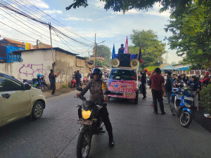 Ribuan Buruh dari Penjaringan Bergerak ke Monas Peringati May Day 2026, Pengawalan Berlangsung Kondusif