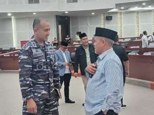 Dukung Program Pemerintah Daerah, Kodaeral l Hadiri Rapat Paripurna DPRD Provinsi Sumut