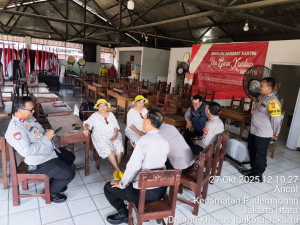 Eratkan Hubungan Polri dan Dunia Pendidikan Polsek Pademangan Gelar Police Go To School di Sekolah Darurat Kartini
