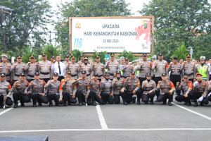 Polres Metro Bekasi Kota Gelar Upacara Harkitnas 2026, Kapolres Ingatkan Semangat Tunas Bangsa di Era Digital