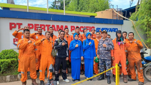 SMK Perkapalan Hang Tuah Tanjung Uban Praktek di Shipyard Batam Guna Mencari Peluang Kerja