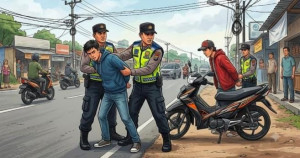 Operasi Brantas Jaya 2026 : Sat Reskrim Polres Metro Jakarta Utara Ungkap Dua Kasus Kejahatan Jalanan, Dua Tersangka Diamankan