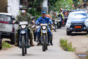 Panglima TNI Tinjau Lokasi Longsor Cisarua