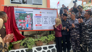 Danlanal Bintan Hadiri Peresmian Sekolah Rakyat di Tanjungpinang