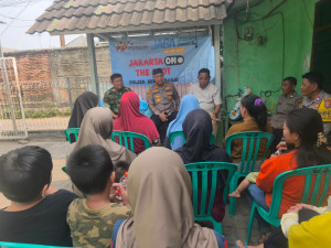 Kapolsek Bekasi Barat Gelar Jakarta On The Spot di Jakasampurna, Ajak Warga Cegah Tawuran dan Judi Online