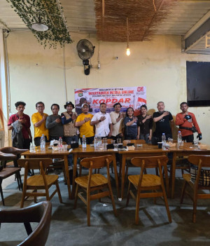 Sambut HUT RI ke-81, Pokja Media Online Polres Metro Jakut Gelar Kopdar