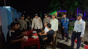 Patroli Malam Aman Nusa l 2025,Polsek Kepulauan Seribu Selatan Bersama TNI dan Stakeholder jaga Jakarta Tetap Aman