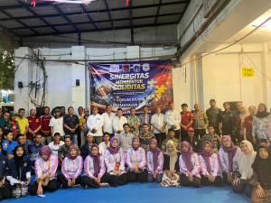 Perkuat Sinergitas Warga, Polsek Pademangan Hadiri Silaturahmi Forum RT/RW di Pademangan Barat