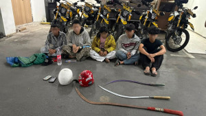 Hendak Tawuran di Ujung Menteng, 5 Remaja dan 3 Senjata Tajam Diamankan Polisi