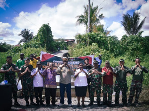 Perkuat Konektivitas Wilayah, Kodim 1710/Mimika Ground Breaking 6 Jembatan Garuda