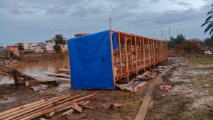 Wujud Kepedulian Nyata untuk Masyarakat, Brimob Polri Bangun MCK Umum di Kuala Simpang Aceh