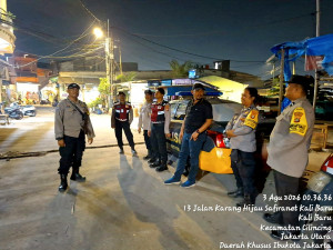 Polsek Cilincing Intensifkan Patroli KRYD, Antisipasi Tawuran dan Kejahatan Jalanan di Jakarta Utara