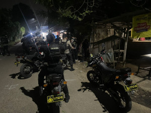 Sisir Jalur Rawan Tengah Malam, Polres Metro Bekasi Kota Gelar Operasi Kejahatan Jalanan