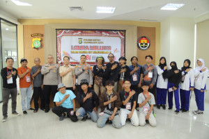 Bukan Cuma Ungkap Kasus, Polres Metro Tangerang Kota Gelar Lomba Melukis