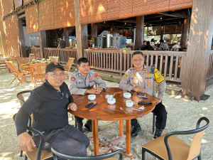 Patroli Perairan Polsek Kepulauan Seribu Utara Pantau Pulau dan Aktivitas Nelayan, Situasi Aman Kondusif