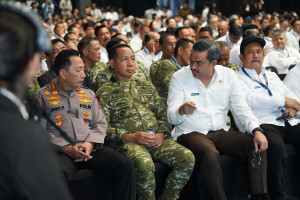 Panglima TNI Hadiri  Peluncurkan Motor Listrik Nasional oleh Presiden RI