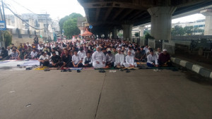 Polisi Gelar Pengamanan Sholat Idul Fitri 1447 H di Masjid Al-Mukaromah
