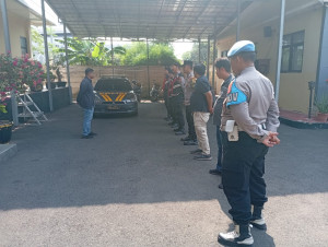 Polsek Kelapa Gading Jaga Jakarta dan Jaga Lingkungan Gelar Apel KRYD, Tekankan Patroli Humanis dan Tegas