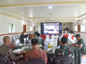 Melalui Rakornis TMMD Ke-128, Dandim Mimika Perkokoh Kolaborasi untuk Pemerataan Pembangunan