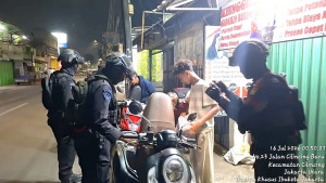 Polsek Cilincing Patroli KRYD, Sasar Titik Rawan Tawuran dan Kejahatan Jalanan di Jakarta Utara