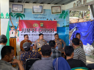 Dekatkan Diri dengan Warga, Kapolres Kepulauan Seribu Gelar Jumat Curhat di Pulau Pari: Ajak Masyarakat Jauhi Judi Online dan Jaga Jakarta