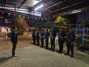 Kehadiran Brimob Polda Metro Jaya di Daerah Rean Bikin Warga Tenang