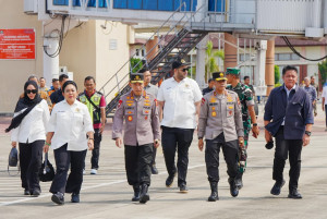 Panen Raya Jagung Kuartal lll, Kapolri Undang Pimpinan Kementerian Lembaga ke OKU Timur