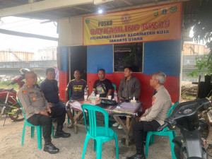 Polsek Koja Perkuat Kamtibmas Melalui Program Jaga Jakarta On The Spot di Lagoa