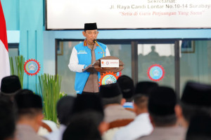 Silaturahmi Ramadhan Bareng KSPSI di Jatim, Kapolri Ajak Buruh Bersatu Dukung Upaya Perdamaian Presiden