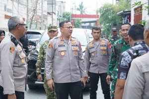 Sinergi TNI-Polri Tinjau Lokasi Jaga Jakarta On The Spot, Perkuat Keamanan Wilayah Koja